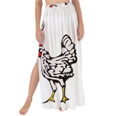 Roseanne Chicken Maxi Chiffon Tie-up Sarong by EvgeniaEsenina