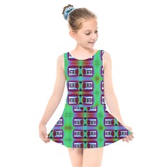 Corridor Nightmare Kids  Skater Dress Swimsuit by ScottFreeArt