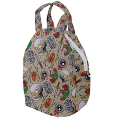 Tattoo Pattern Travel Backpacks by Amaryn4rt