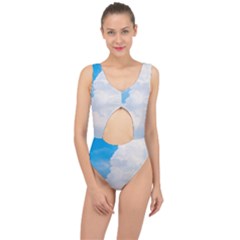 Sky Center Cut Out Swimsuit by byali