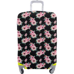 Floral Print Luggage Cover (large) by Saptagram