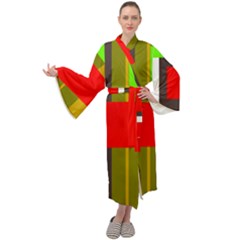 Serippy Maxi Velour Kimono by SERIPPY