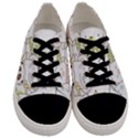 Cute-baby-animals-seamless-pattern Men s Low Top Canvas Sneakers View1