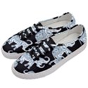 Elephant-pattern-background Women s Classic Low Top Sneakers View2