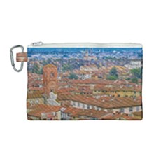 Lucca Historic Center Aerial View Canvas Cosmetic Bag (medium) by dflcprintsclothing