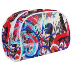 Crazy Grafitti Makeup Case (medium) by essentialimage