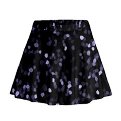 Square Motif Abstract Geometric Pattern 2 Mini Flare Skirt by dflcprintsclothing