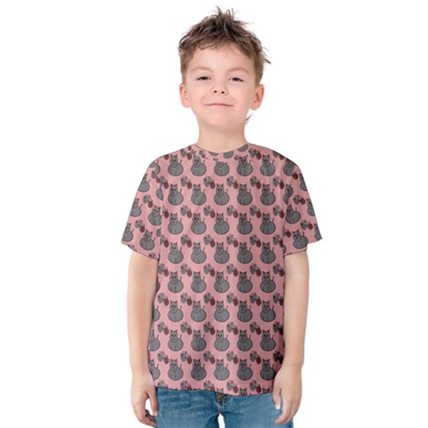 Cats Kids  Cotton Tee by Sparkle