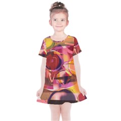 Fractured Colours Kids  Simple Cotton Dress by helendesigns