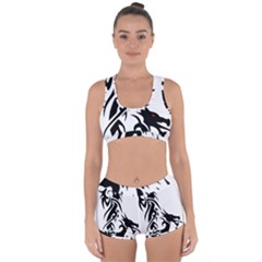 Black Dragon Animal Racerback Boyleg Bikini Set by HermanTelo