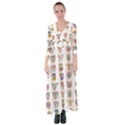 Female Reproductive System  Button Up Maxi Dress View1