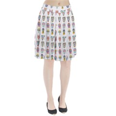 Female Reproductive System  Pleated Skirt by ArtByAng