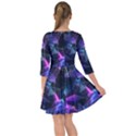 Abstract Atom Background Smock Dress View2