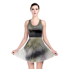 Wolf Evil Monster Reversible Skater Dress by HermanTelo