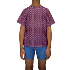 Digital Waves Kids  Short Sleeve Swimwear by Sparkle