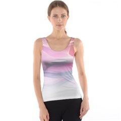 Pink Fractal Tank Top by Sparkle