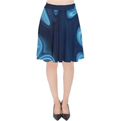 Sea Wrap Velvet High Waist Skirt by Sparkle