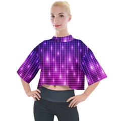 Shiny Stars Mock Neck Tee by Sparkle