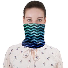 Digital Waves Face Covering Bandana (adult) by Sparkle