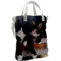 Cats Brothers Canvas Messenger Bag View2