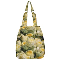 Yellow Roses Center Zip Backpack by Sparkle