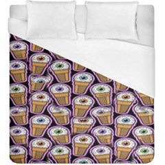 Eyes Cups Duvet Cover (king Size) by Sparkle