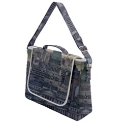 Buenos Aires Argentina Cityscape Aerial View Box Up Messenger Bag by dflcprintsclothing