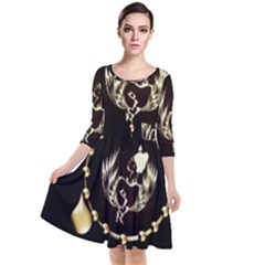 Img-1585062187612 Quarter Sleeve Waist Band Dress by SERIPPY