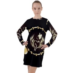 Img-1585062187612 Long Sleeve Hoodie Dress by SERIPPY