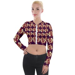 1562736744269 Long Sleeve Cropped Velvet Jacket by SERIPPY