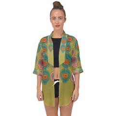 Americana 2 Open Front Chiffon Kimono by emmamatrixworm