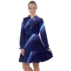 Light Fleeting Man s Sky Magic All Frills Chiffon Dress by Mariart