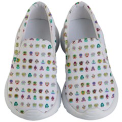 All The Aliens Teeny Kids Lightweight Slip Ons by ArtByAng