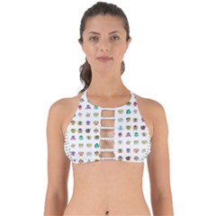 All The Aliens Teeny Perfectly Cut Out Bikini Top by ArtByAng