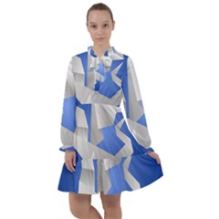 Origami Dragon All Frills Chiffon Dress by HermanTelo