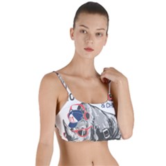 Choose To Be Tough & Chill Layered Top Bikini Top  by Bigfootshirtshop