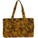 Brown and Orange Camouflage Canvas Work Bag View1