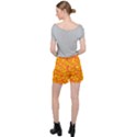 Orange and Yellow Camouflage Pattern Ripstop Shorts View2