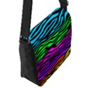 Colorful Zebra Removable Flap Cover (S) View3