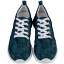 Dark Teal Butterfly Pattern Men s Lightweight Sports Shoes View1