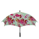  Cosmos Flowers Red Golf Umbrellas View3