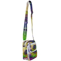  Rainbow Painting Patterns 1 Shoulder Strap Belt Bag by DinkovaArt