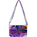 Rainbow Painting Pattern 2 Double Gusset Crossbody Bag View1