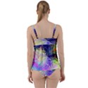 Rainbow Painting Patterns 3 Twist Front Tankini Set View2