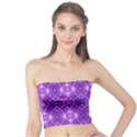 Geometric Galaxy Pattern Print Tube Top View1