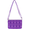 Geometric Galaxy Pattern Print Double Gusset Crossbody Bag View2