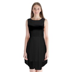 Rich Ebony Sleeveless Chiffon Dress   by Janetaudreywilson