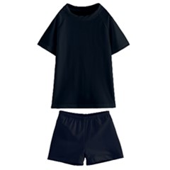 Rich Ebony Kids  Swim Tee And Shorts Set by Janetaudreywilson