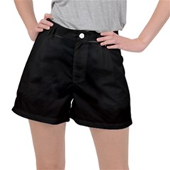 Rich Ebony Ripstop Shorts by Janetaudreywilson