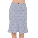 Grey Aliens UFO Short Mermaid Skirt View1